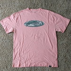 Men's size medium pink Oakley shirt